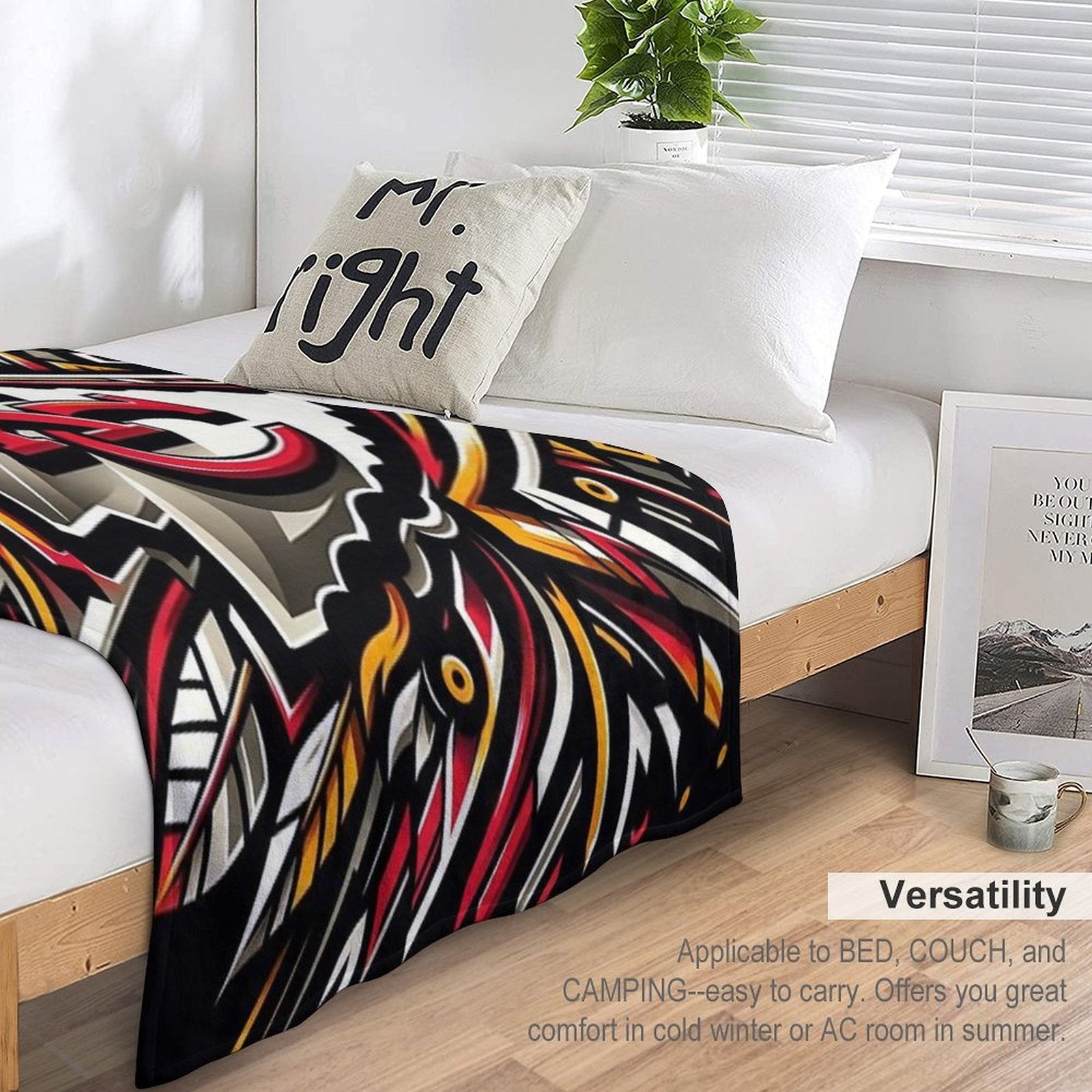 Chiefs Football Shrink-resistant Throw Blanket
