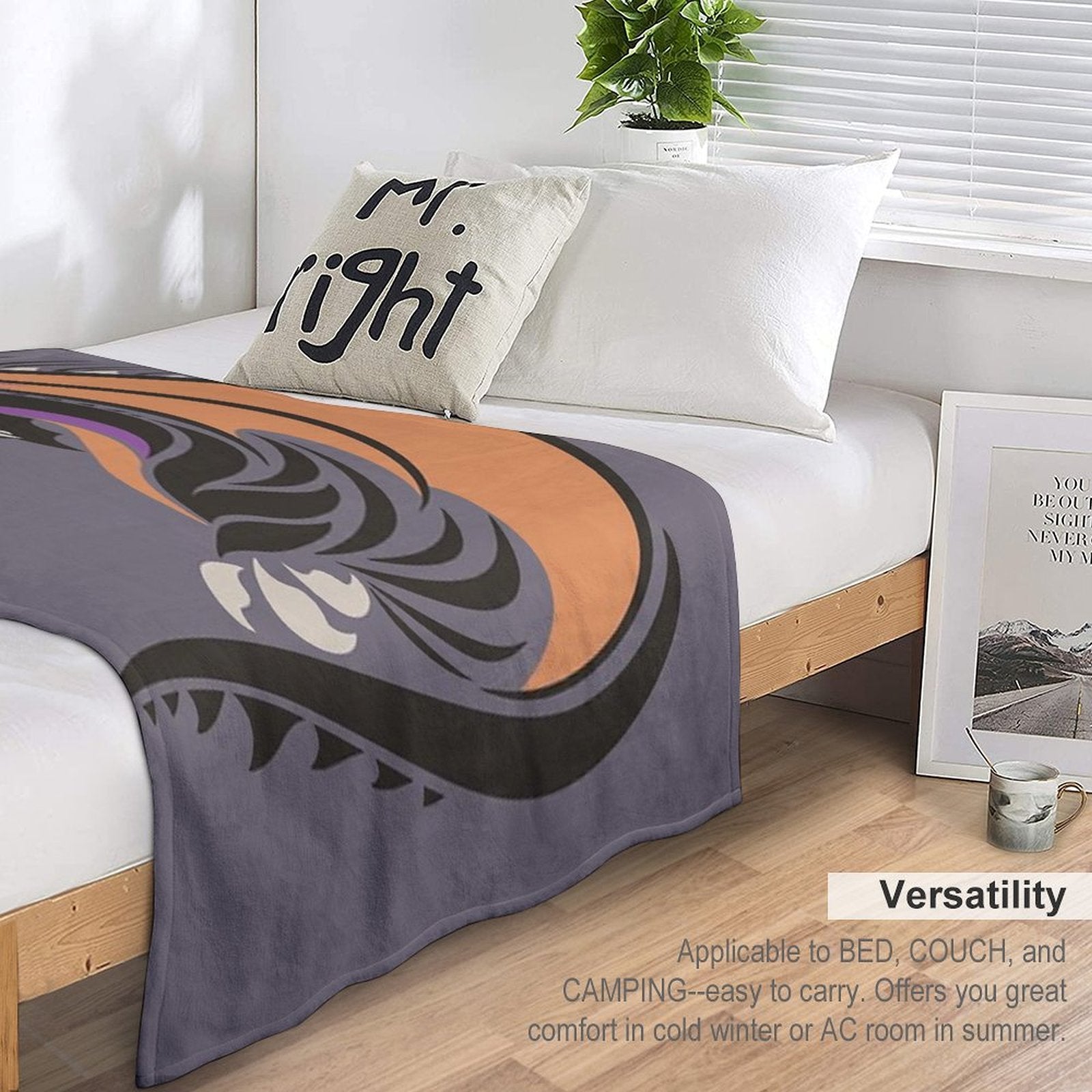 Extinction - Nergigante Eco-conscious Throw Blanket