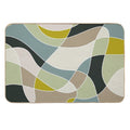 Cool Retro Abstract Design  Multi-Purpose Bath Mat