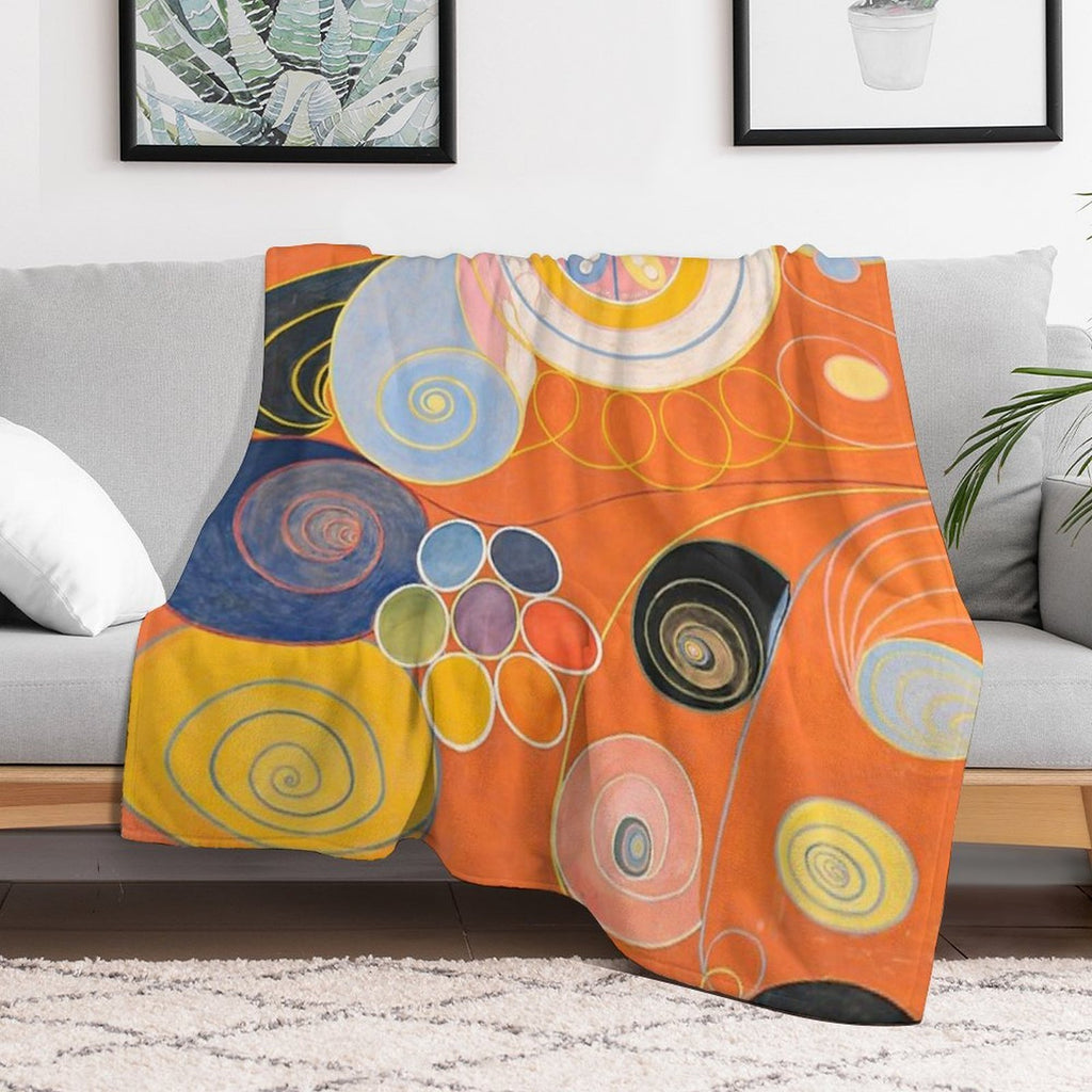 Hilma Af Klint The Ten Largest, No.3, Youth, Group IV Premium Throw Blanket