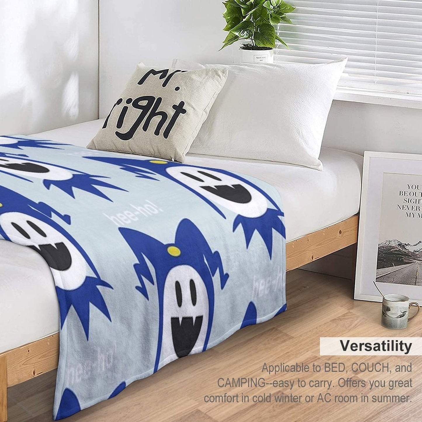 Jack Frost Shin Megami Tensei Comfort Throw Blanket