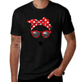 Poodle Dog Mom Bandana Sunglasses Mothers Day Men Women  Easy-care T-Shirt