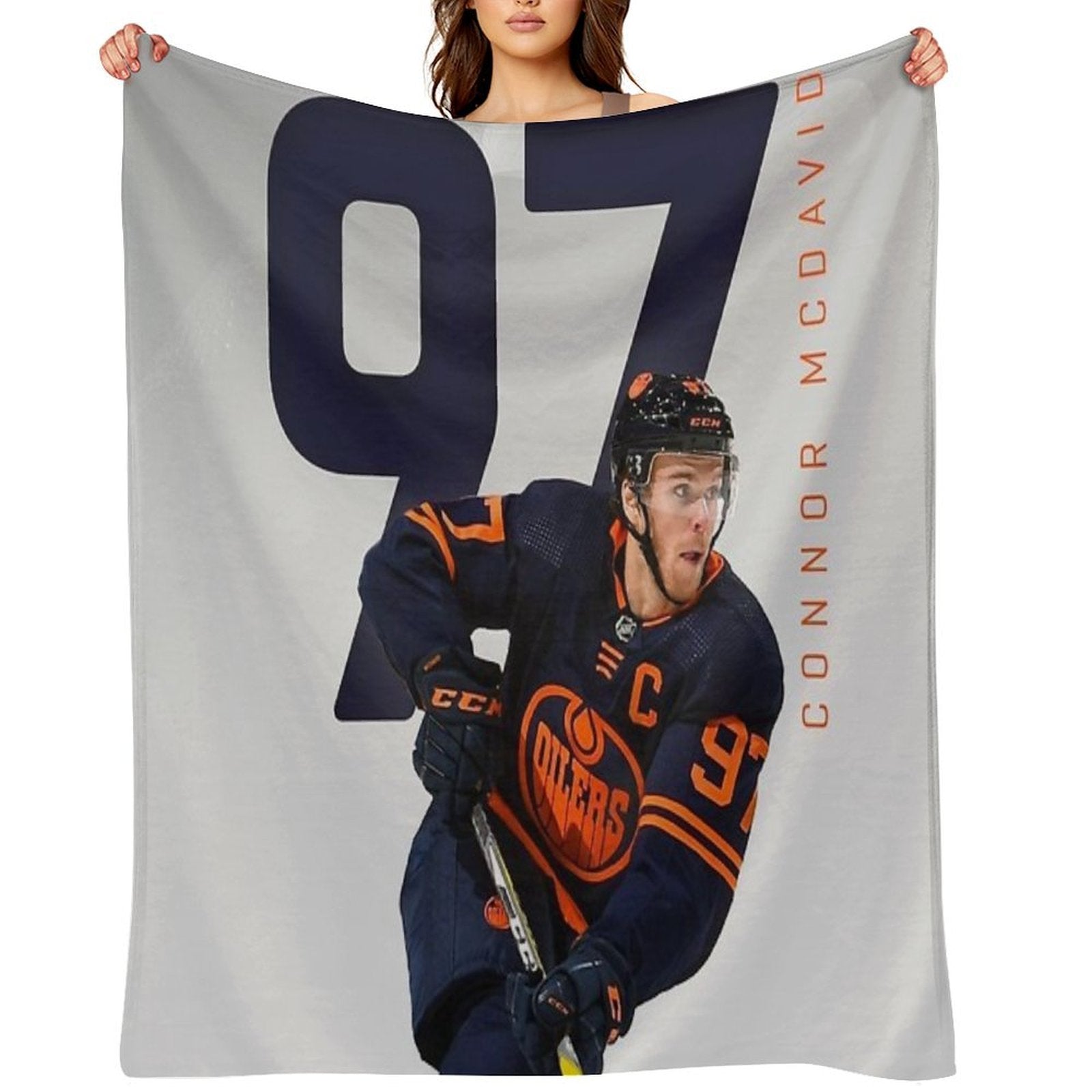 Connor McDavid Premium Throw Blanket