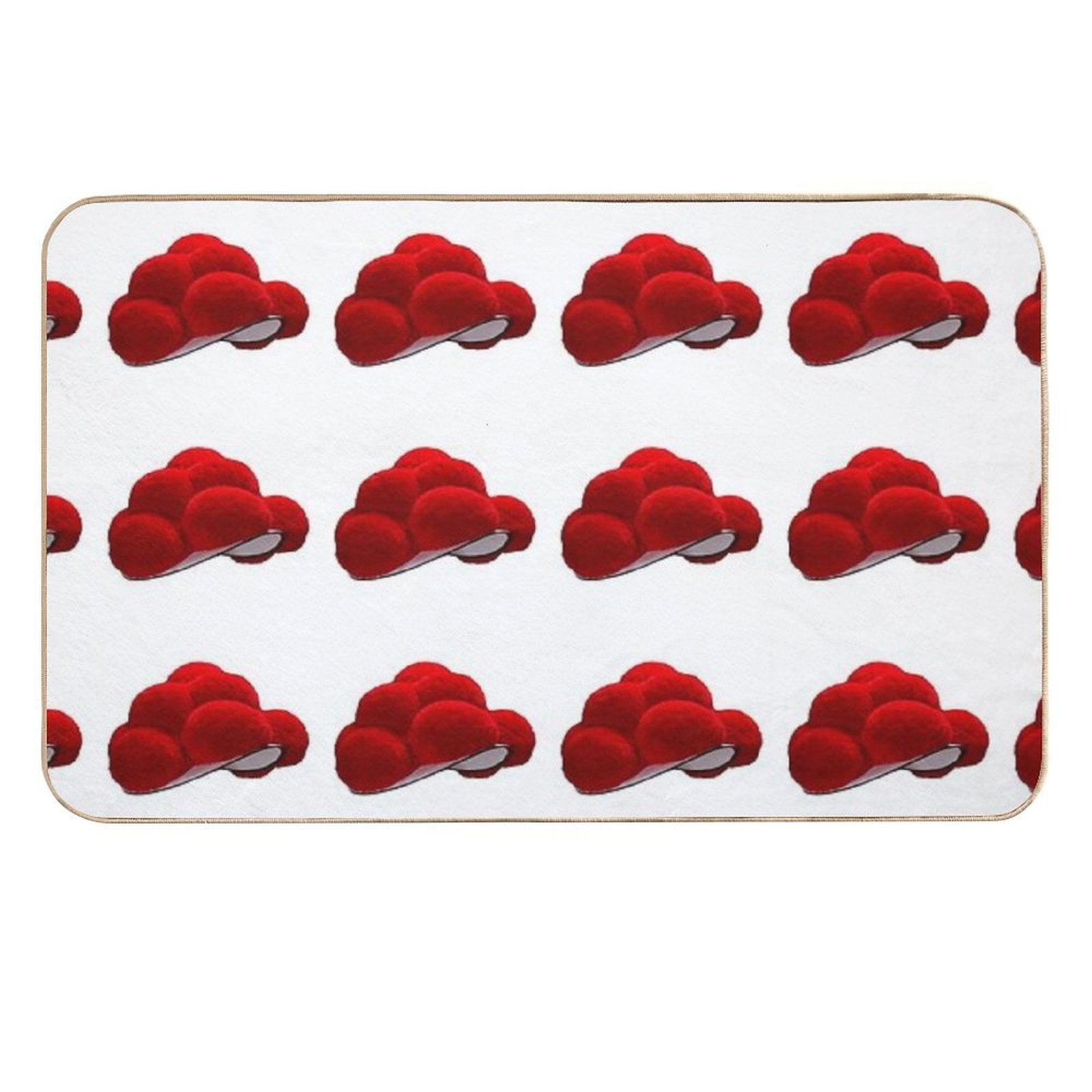 Black Forest Hat - Bollenhut 1.3  Easy Maintenance Bath Mat