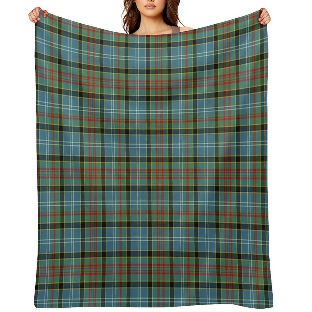 Clan Caldwell Tartan Comfort Throw Blanket