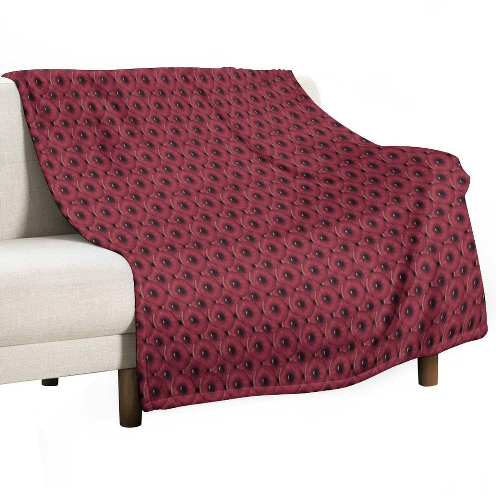 Red Eyes Lightweight Throw Blanket