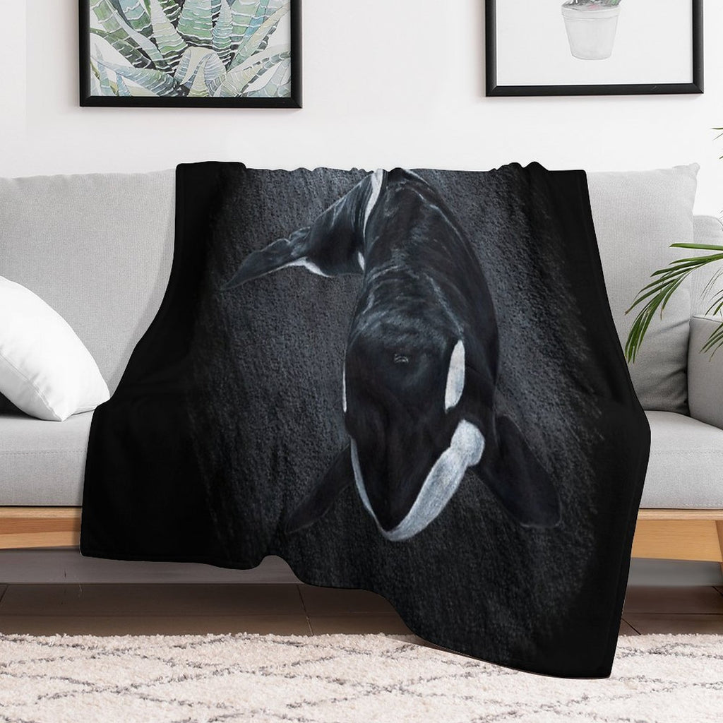 White Whale - Orca Quick-dry Throw Blanket