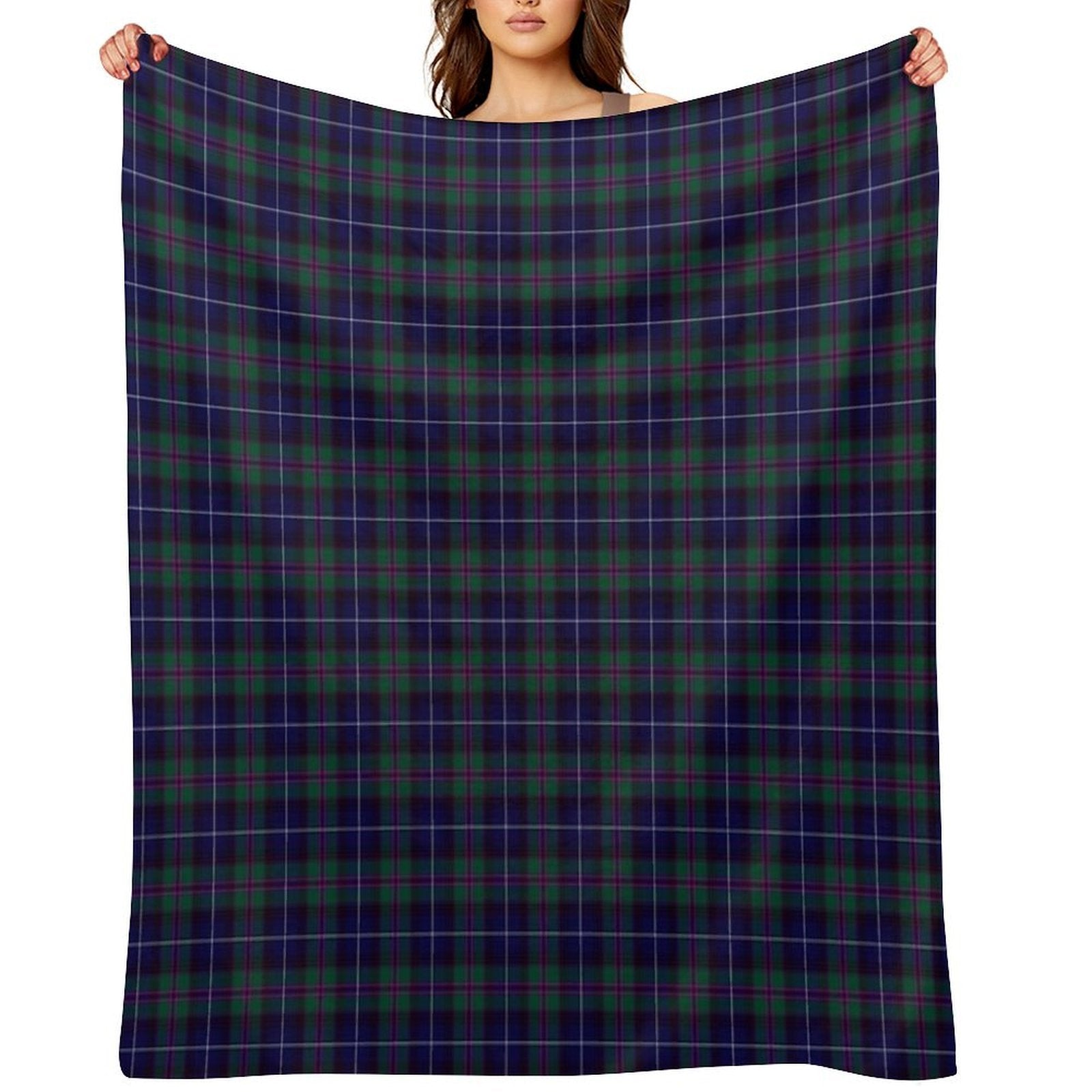 Spirit of Bannockburn Tartan  Scottish  Cute Tartan Gift-ready Throw Blanket