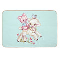 Lamb Lovely Bear  Odorless Bath Mat