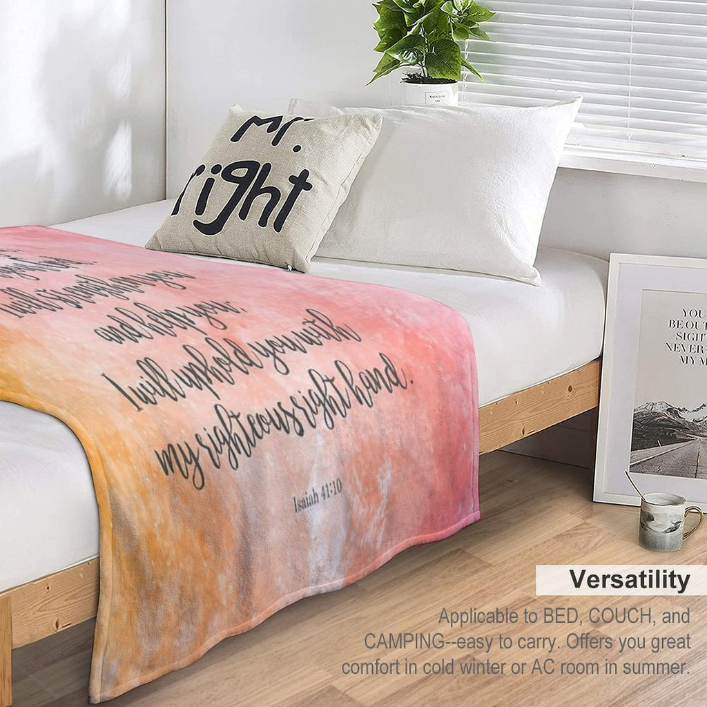 Isaiah 4110 Anti-pilling Throw Blanket