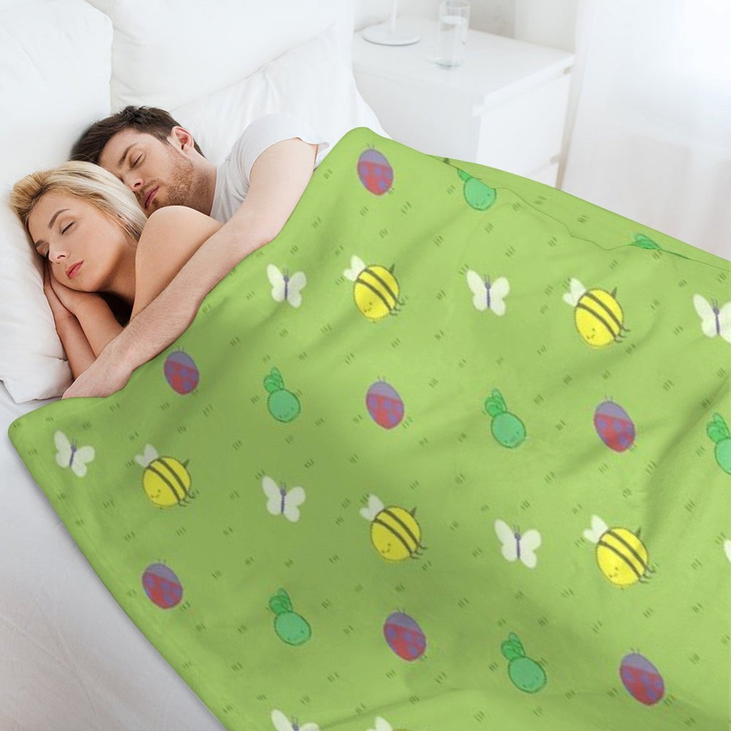 Adventure Time™ End Credits Pattern Durable Throw Blanket