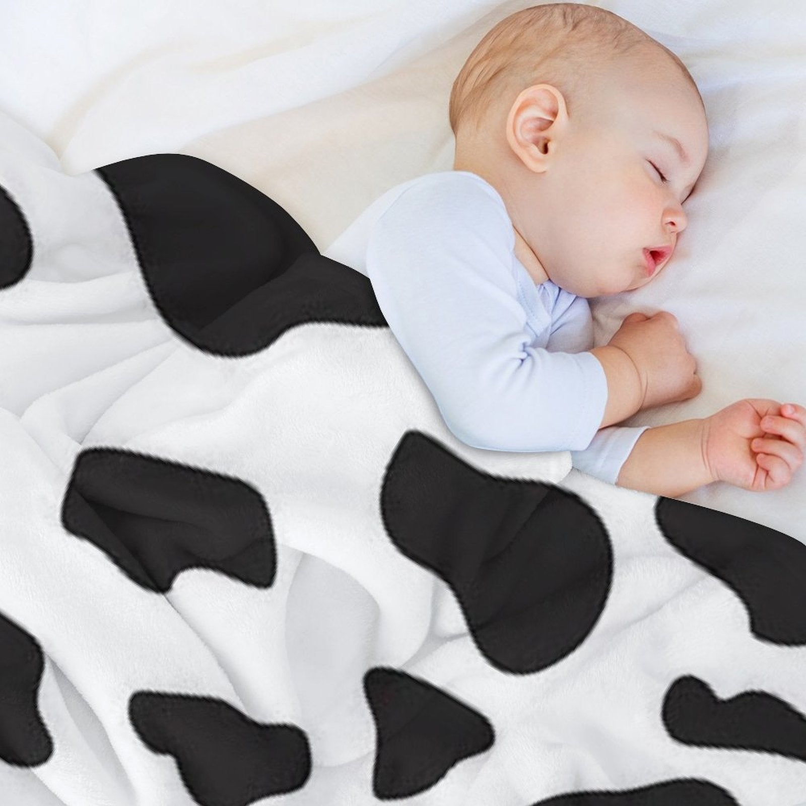 Cow Pattern Gift-ready Throw Blanket