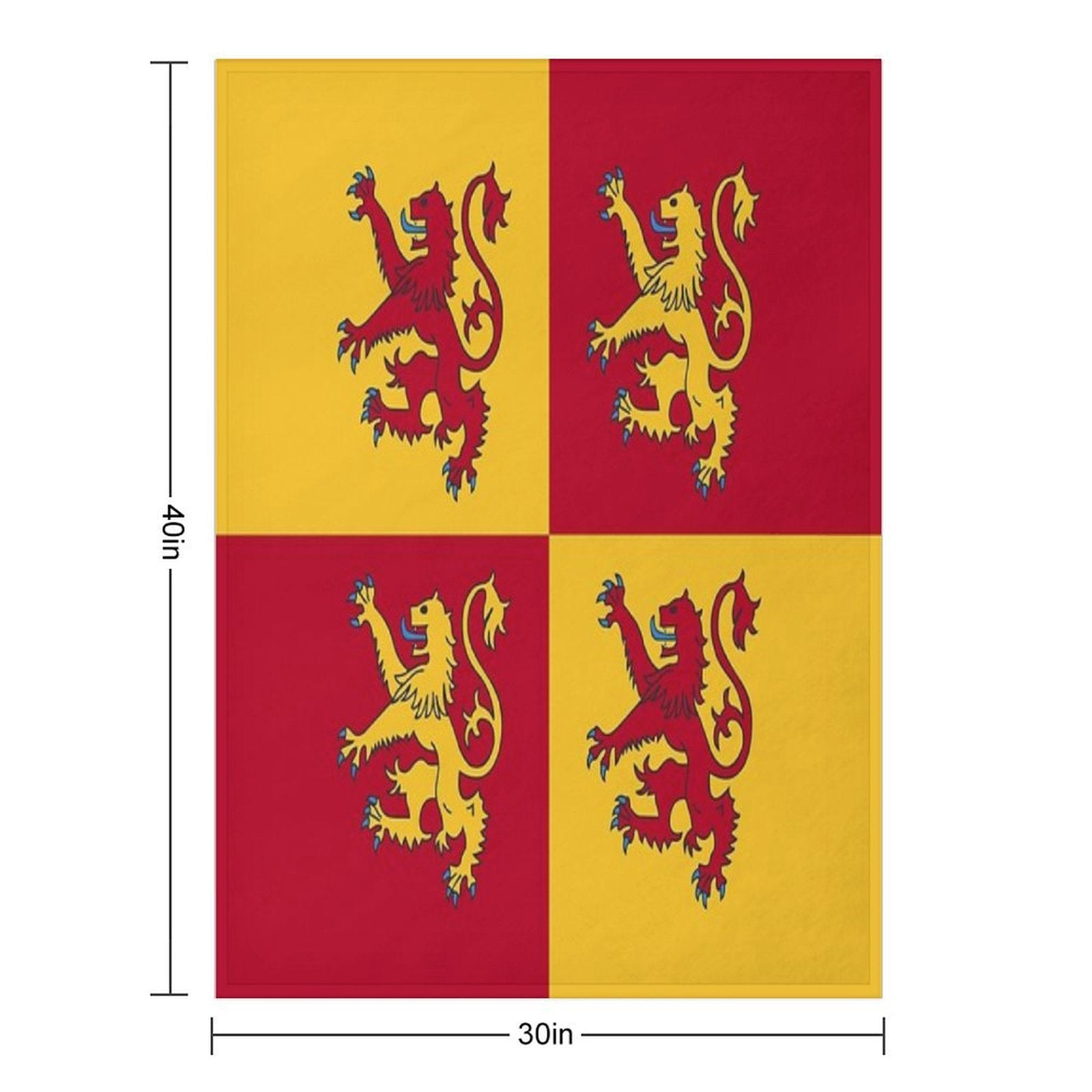 Owain Glyndwr Comfort Throw Blanket