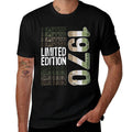 Limited Edition Vintage 1970 Retro Birthday  High-quality Stitching T-Shirt