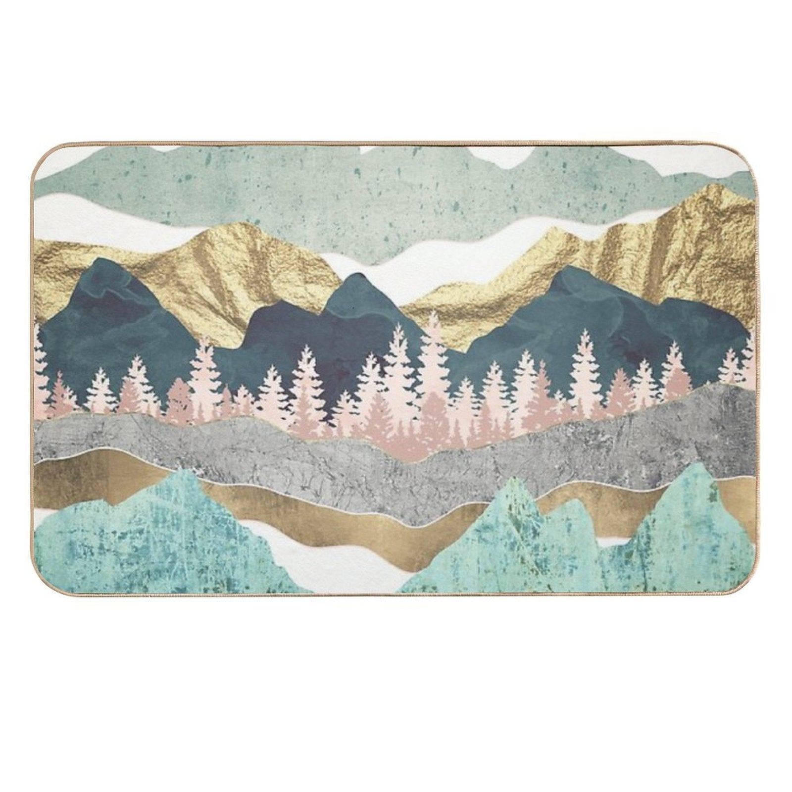 Summer Vista  Non-Slip Bath Mat