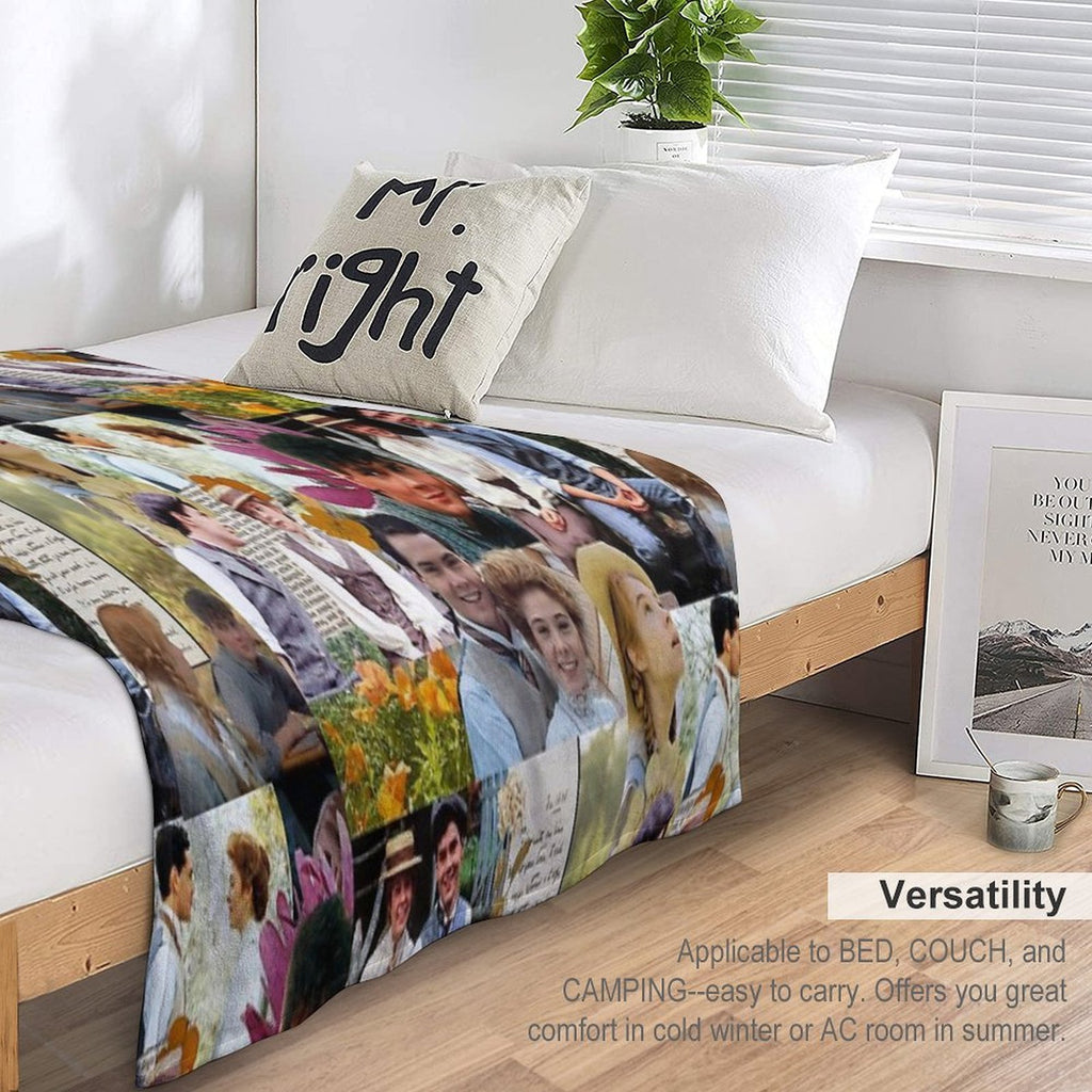 Anne of Green Gables Collage Comfort Throw Blanket