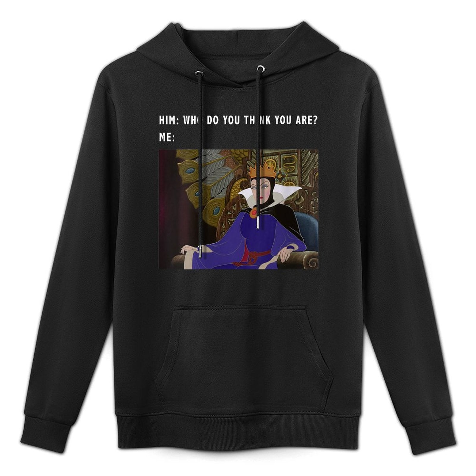 Womens Disney Sleeping Beauty Maleficent Evil Queen Meme Unisex Design Hoodie
