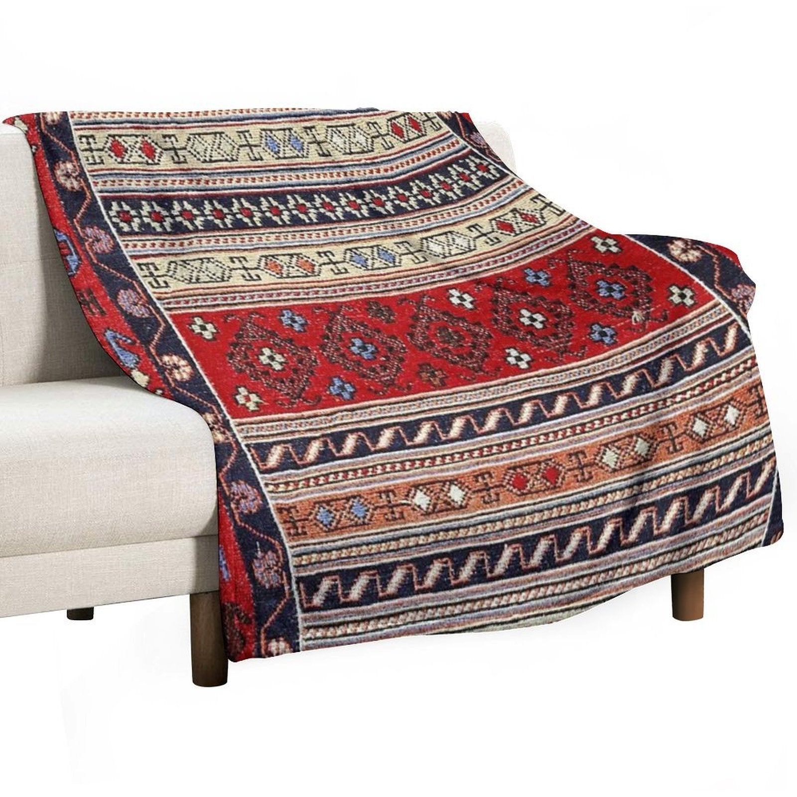 Navajo Blanket,southwestern Art,native American Art,indian Art,arizona,dessert,geometric Pattern,bow And Arrows,cowboys And Indi Quick-dry Throw Blanket