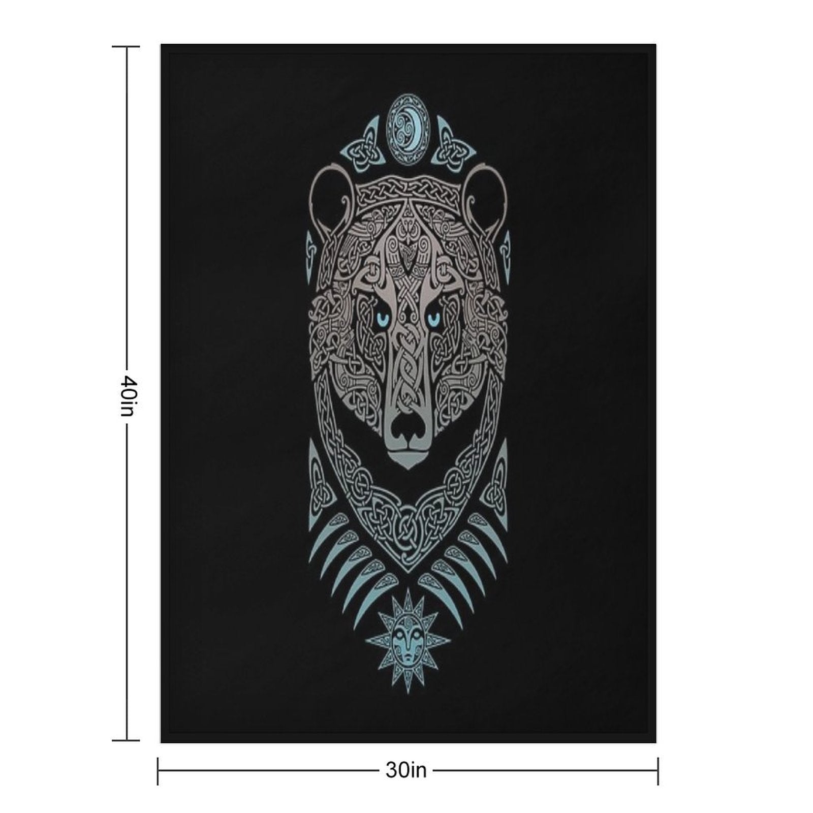 FOREST LORD Gift-ready Throw Blanket