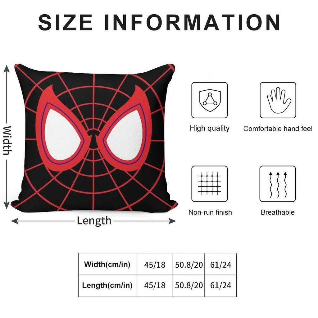 Miles Morales Eyes Soft Multiple Sizes Throw Pillow