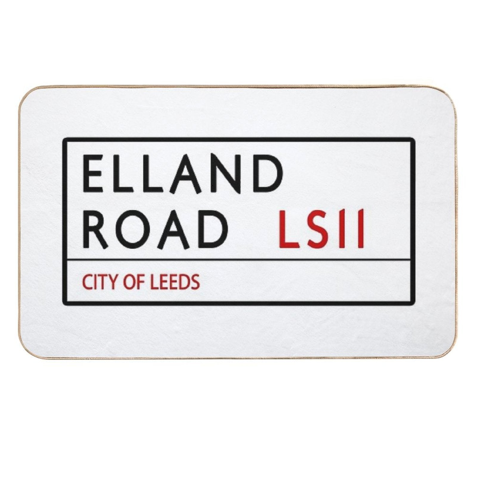 Elland Road  Slip-Resistant Bath Mat