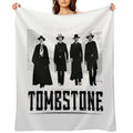 MOVIES TOMBSTONE BLACK Anti-pilling Throw Blanket
