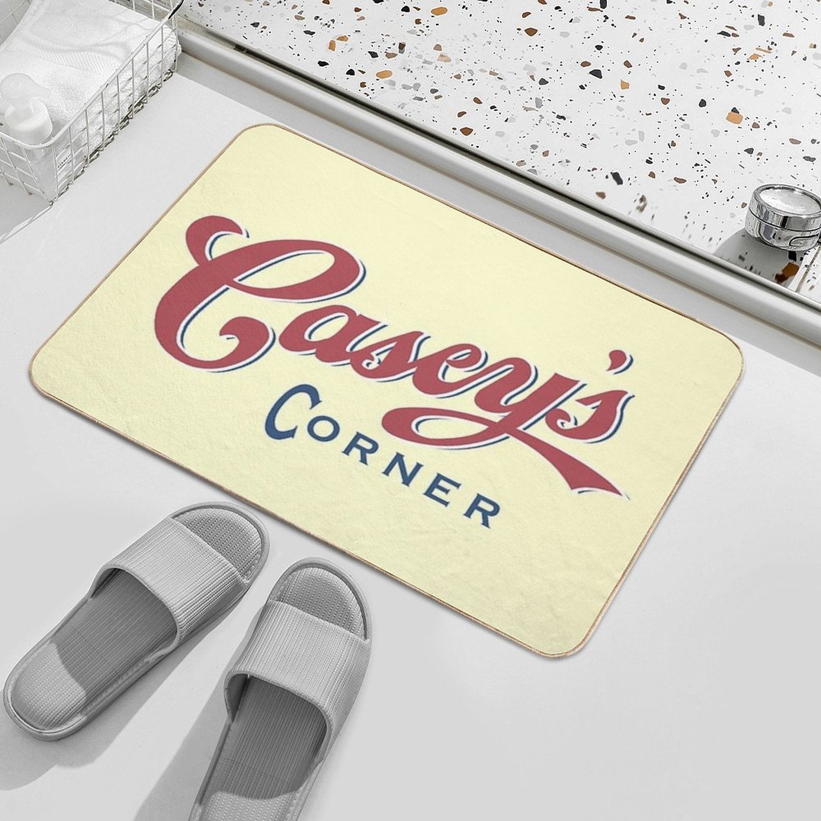 Casey's Corner  Stain-Proof Bath Mat
