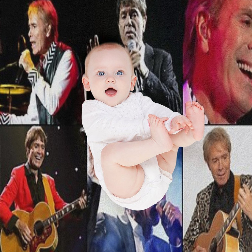 Cliff Richard Photo Collage Comfort Throw Blanket