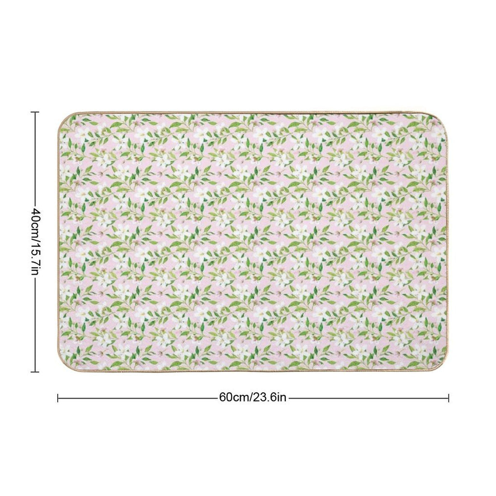 Jasmine Delight Pink  Odorless Bath Mat