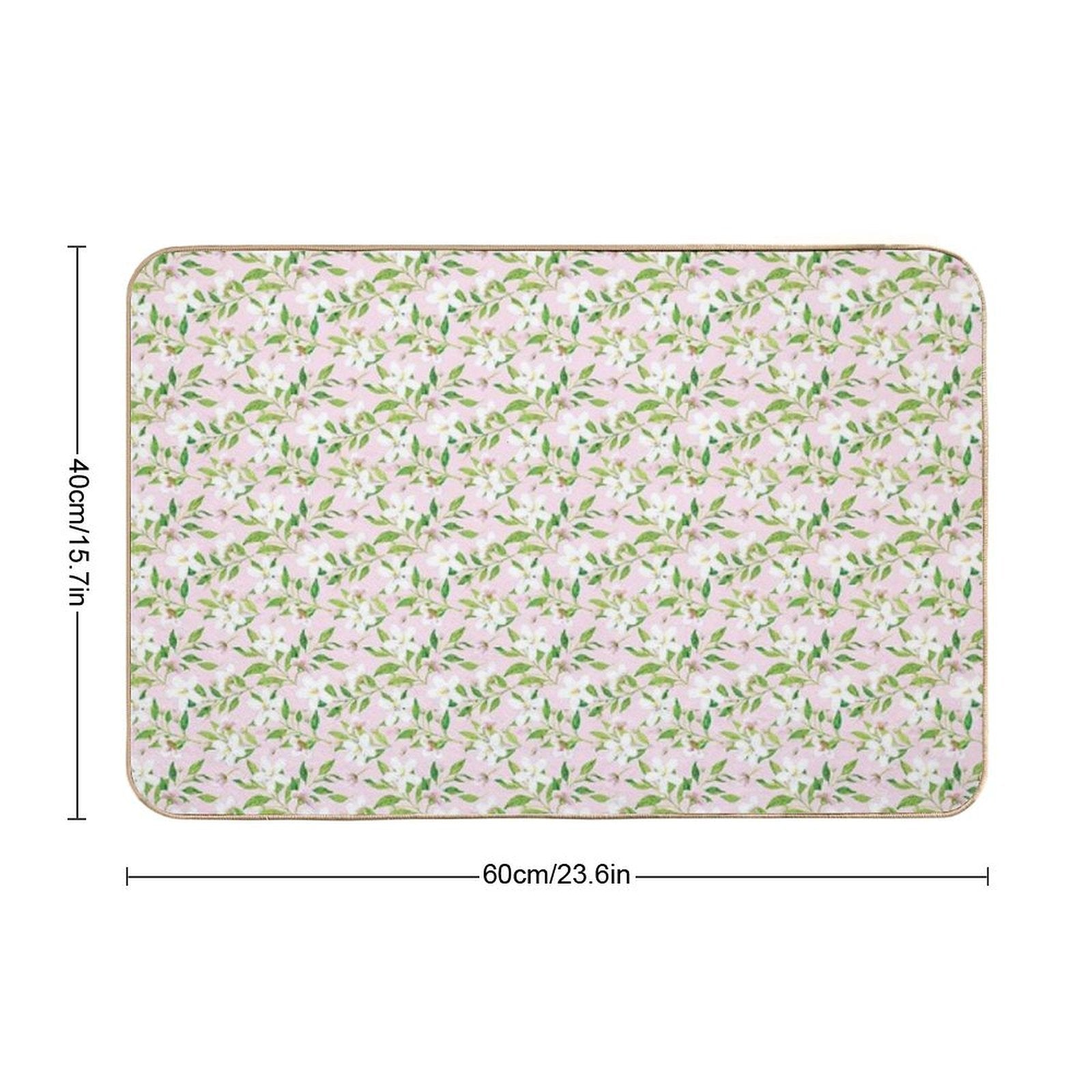 Jasmine Delight Pink  Odorless Bath Mat