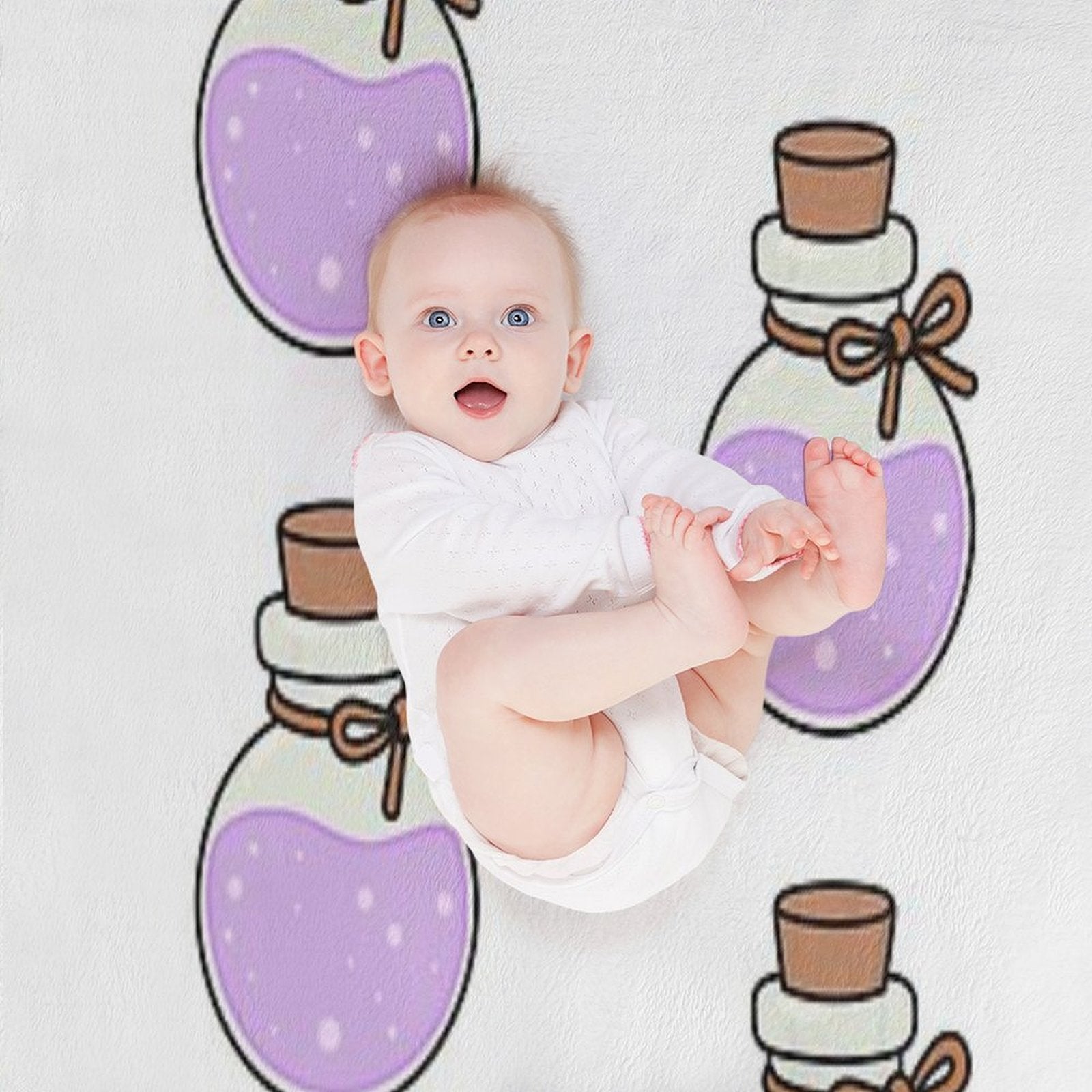 Lavender Potion Durable Throw Blanket
