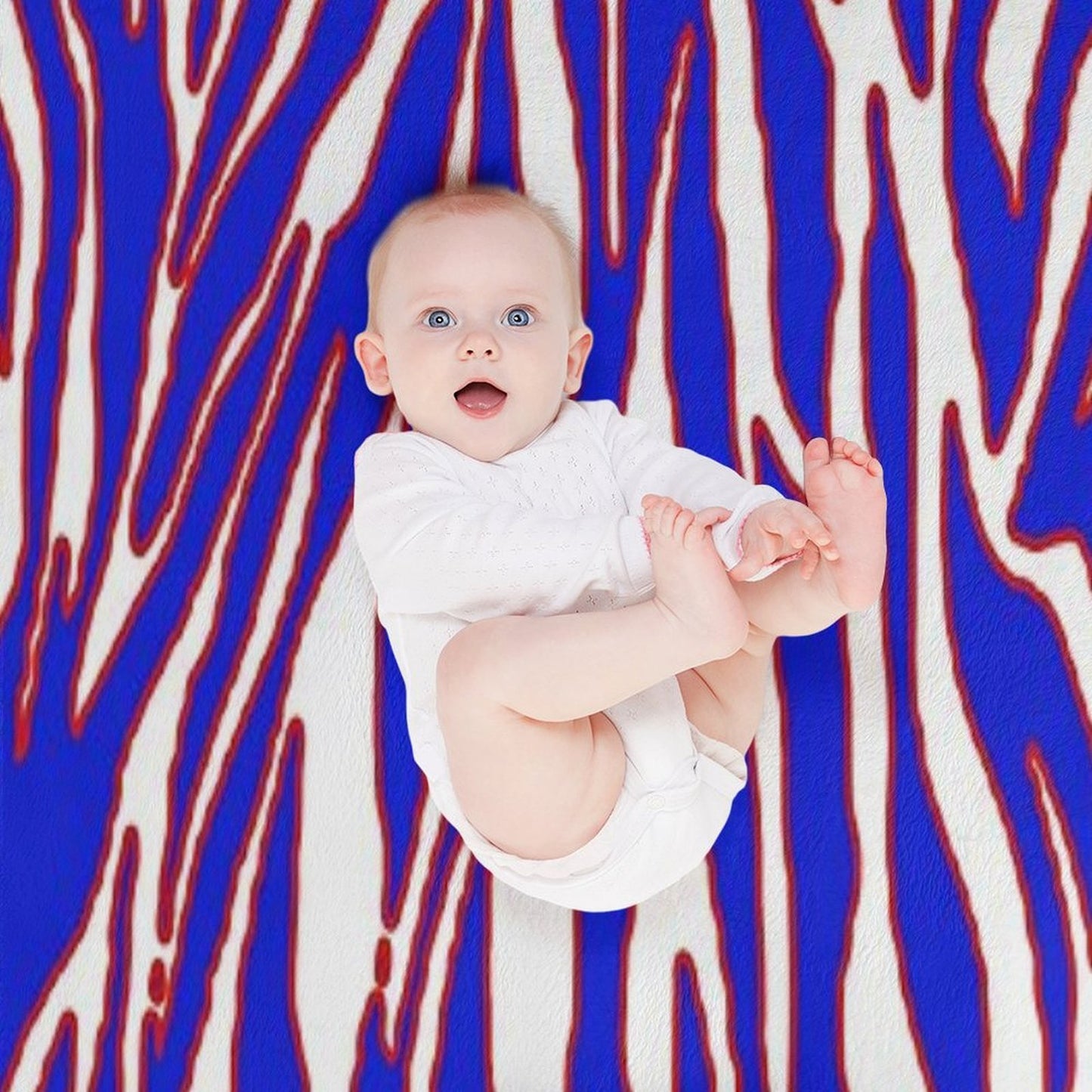 Zuba Print Pattern All-season Throw Blanket