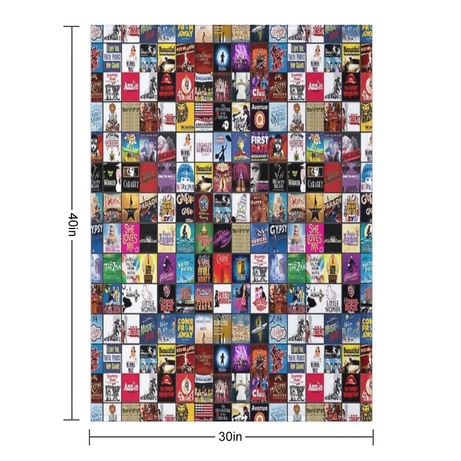 Broadway Easy Care Throw Blanket