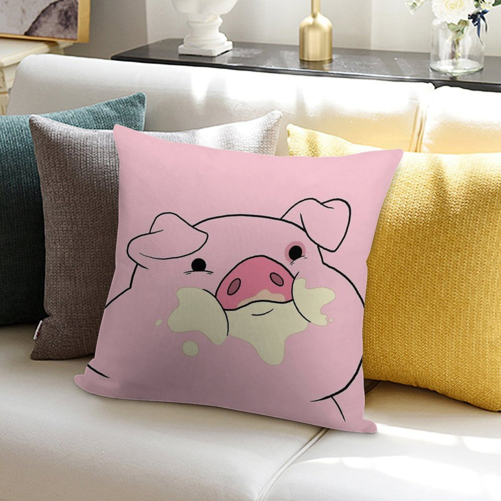 Waddles The Pig From Gravity Falls Soft Fade-Resistant Throw Pillow