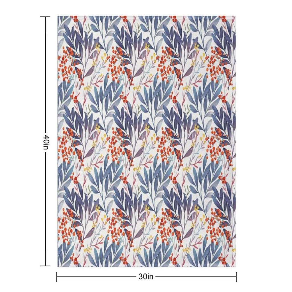 Winter Eco-conscious Throw Blanket