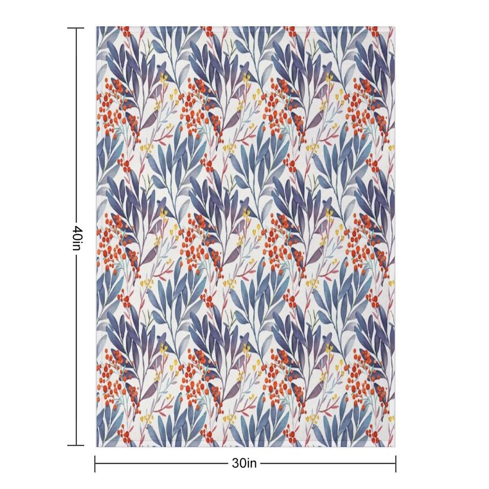 Winter Eco-conscious Throw Blanket
