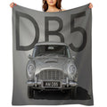 Aston Martin DB5 Lightweight Throw Blanket