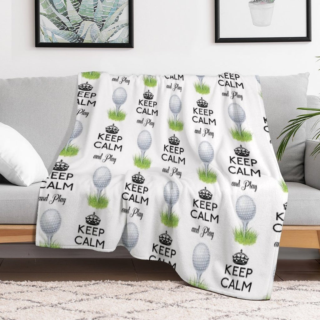 Golf Durable Throw Blanket