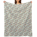 PUGLAND Travel-friendly Throw Blanket