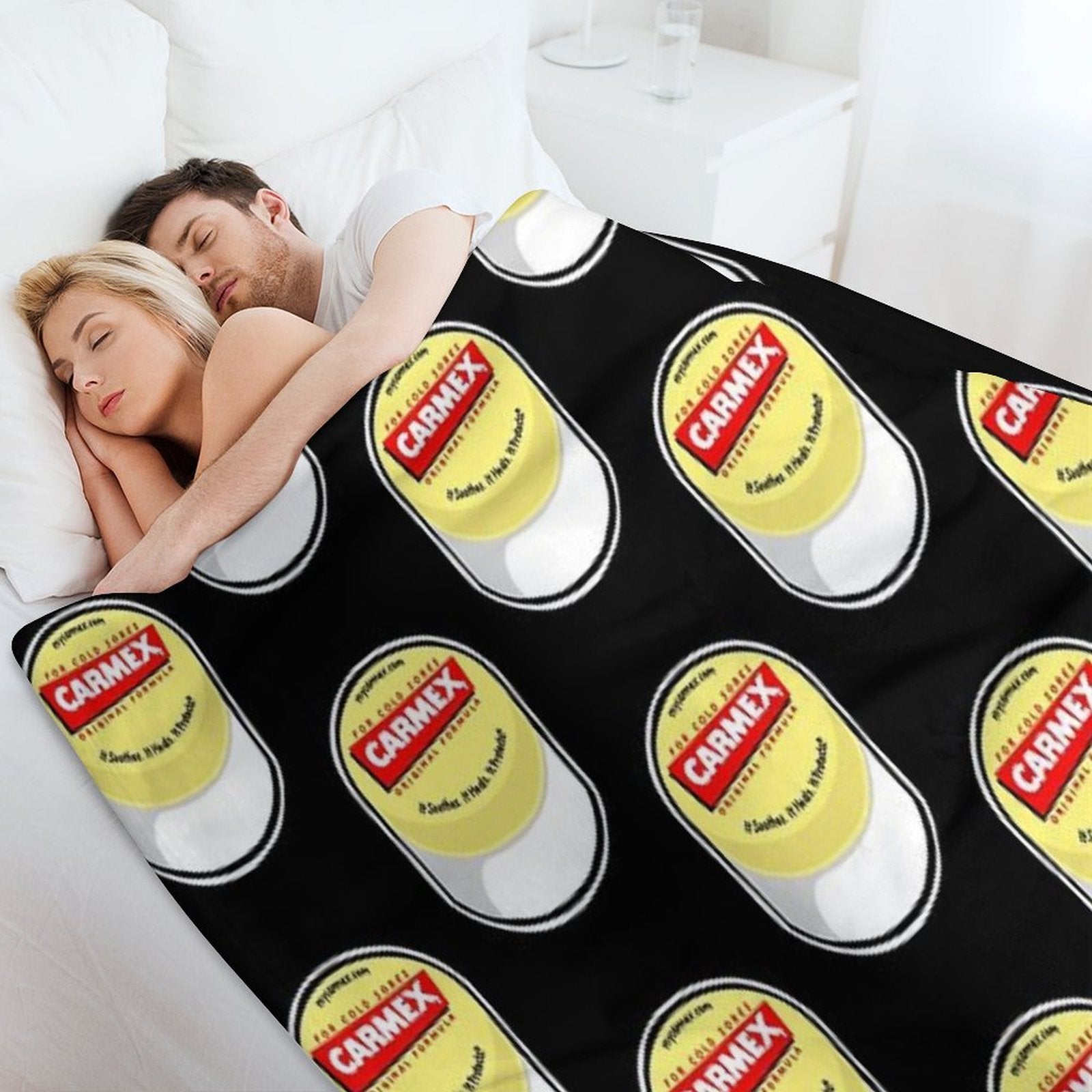 Carmex Chapstick Comfort Throw Blanket