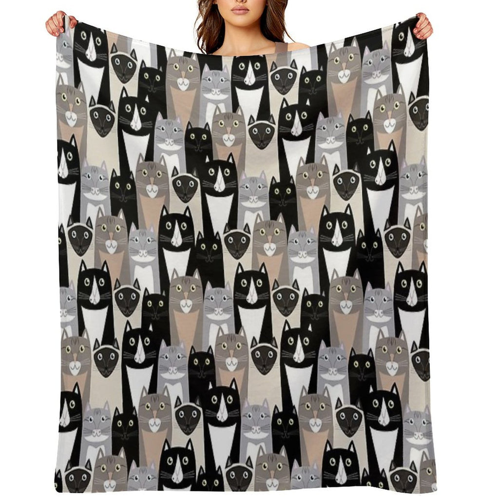 Cats #1 Comfort Throw Blanket