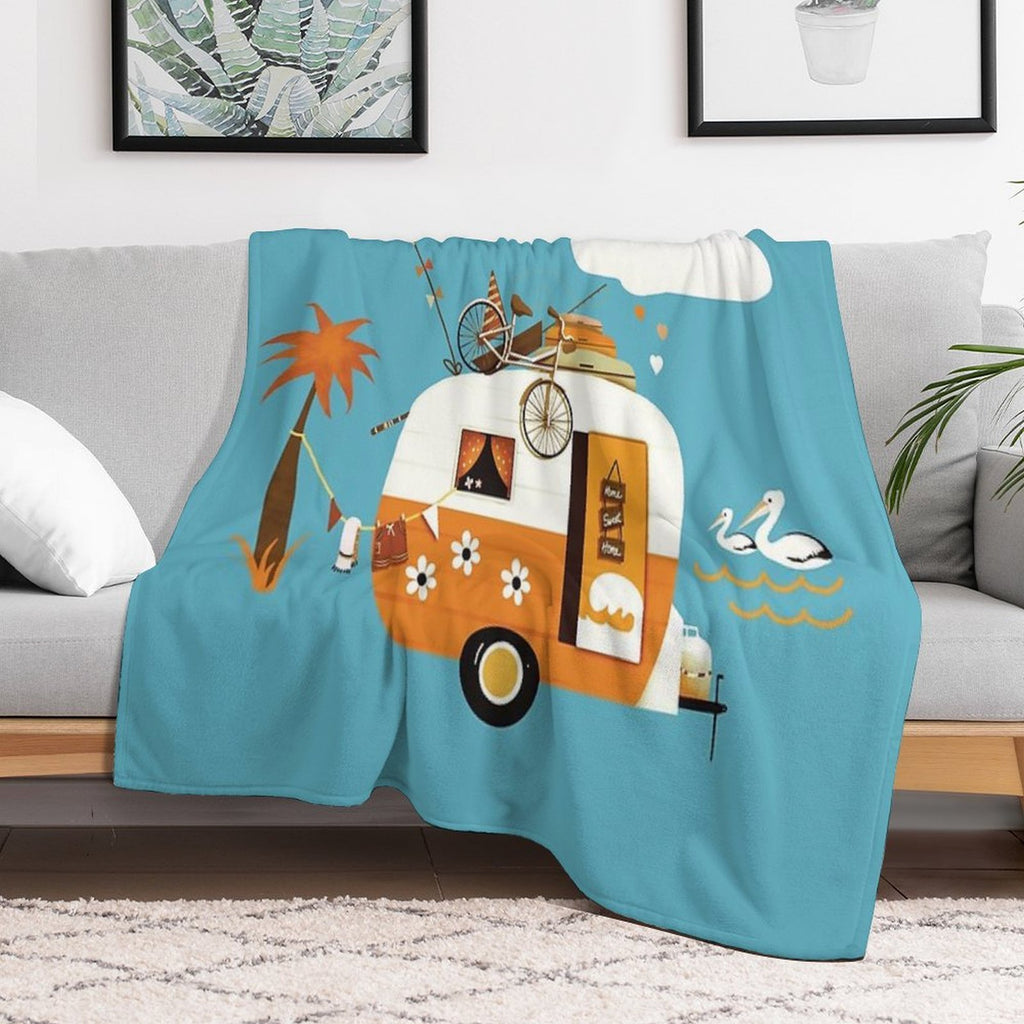 Caravan Durable Throw Blanket