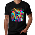 Dinosaur Birthday Party T-Rex Retro Dinosaur Comfortable T-Shirt