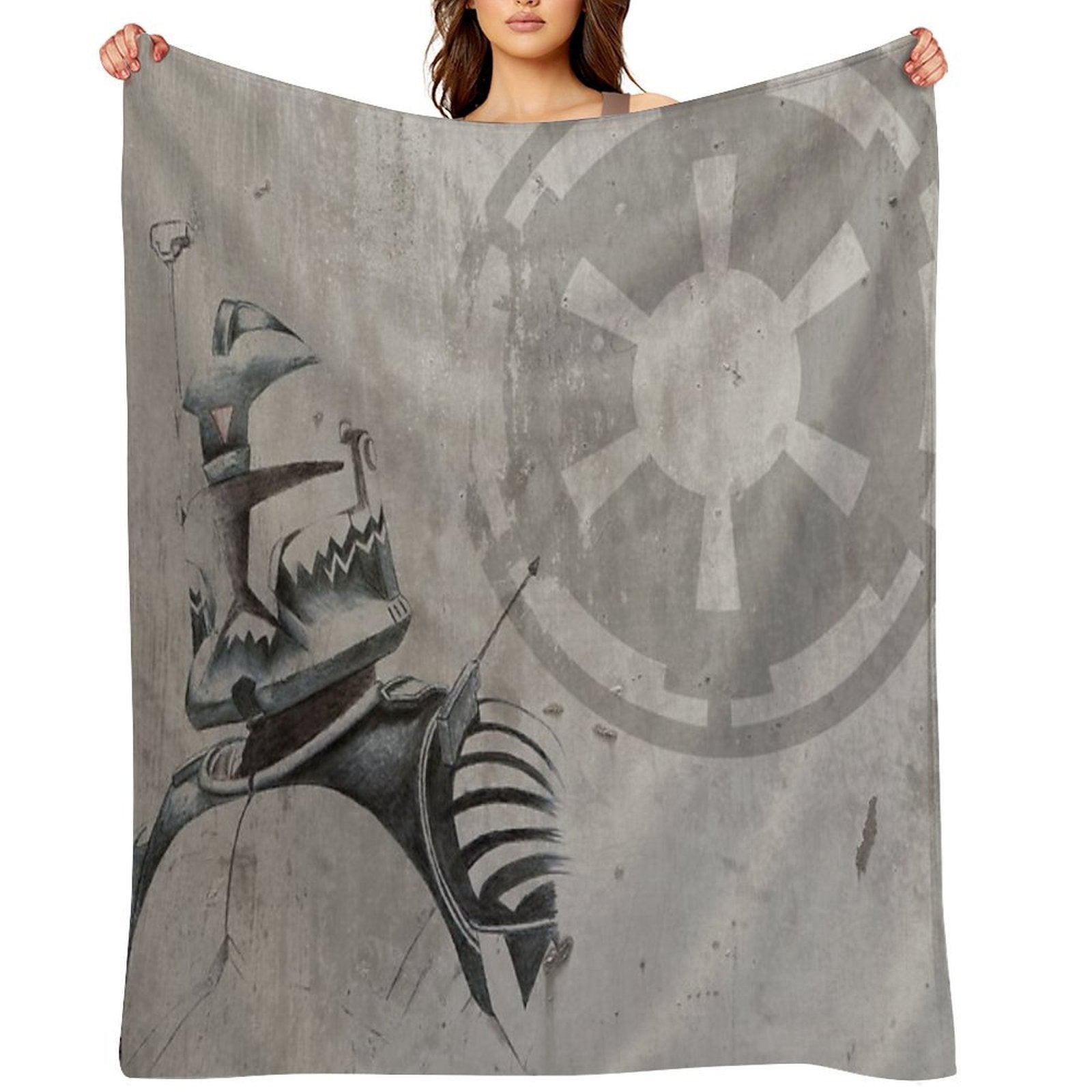 Clone Solder Multi-functional Throw Blanket
