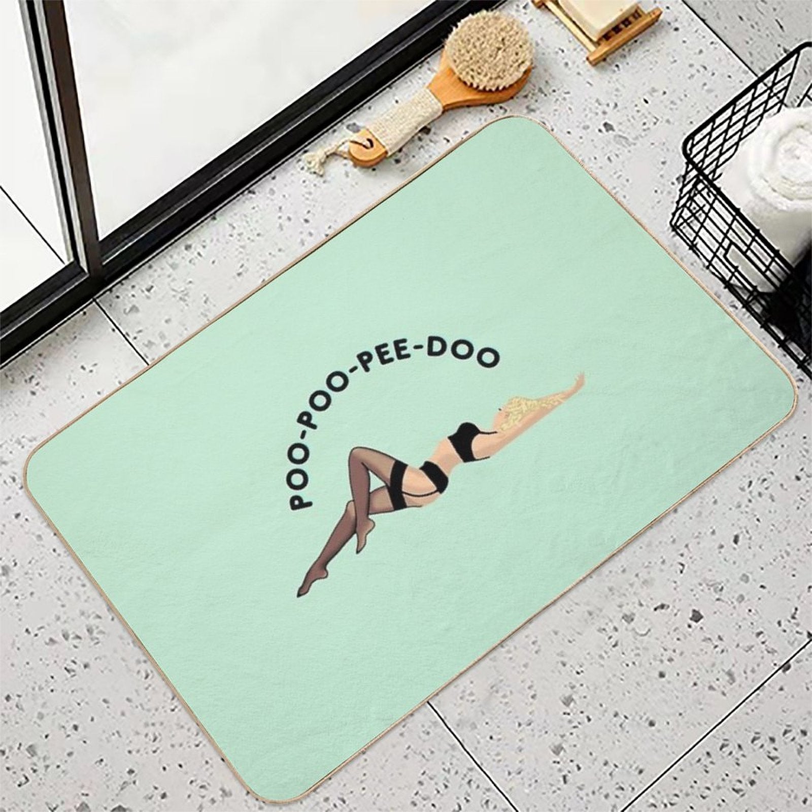 Poo-poo-pee-doo  Versatile Bath Mat