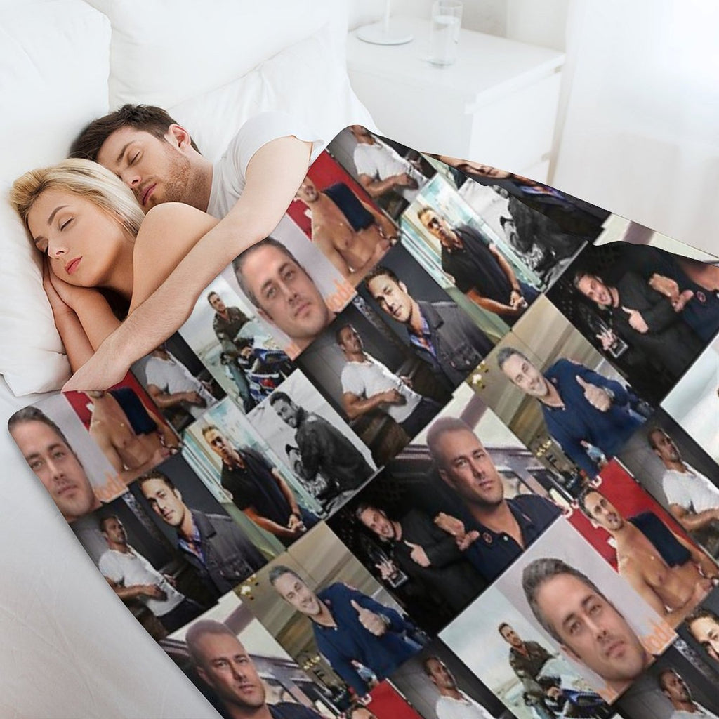 Taylor Kinney Or Kelly Severide Compact Throw Blanket
