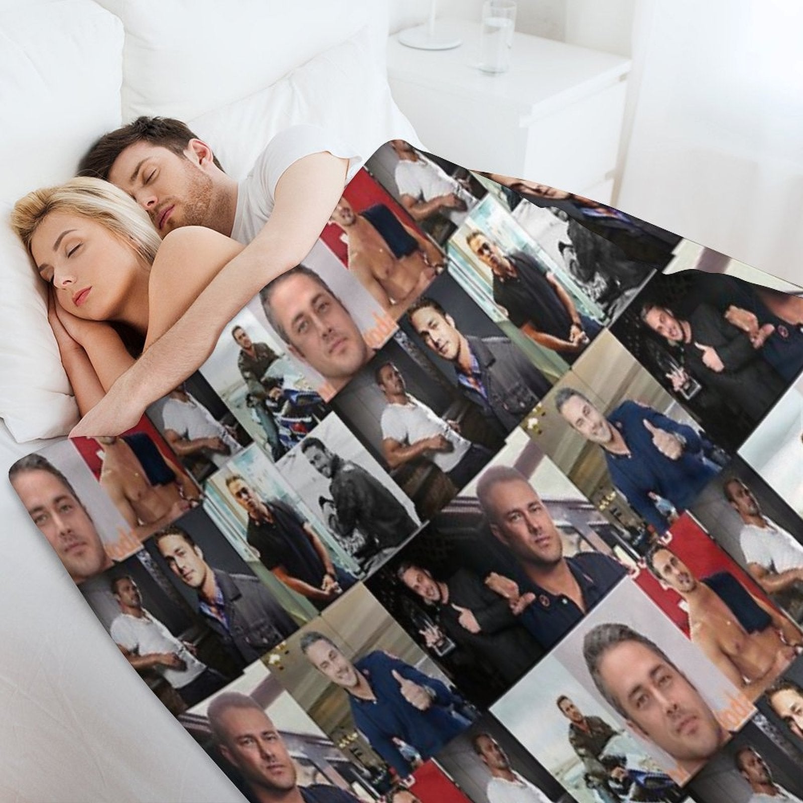 Taylor Kinney Or Kelly Severide Compact Throw Blanket