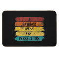 Bawhair Away From Perfection Still Game  Repositionable Bath Mat