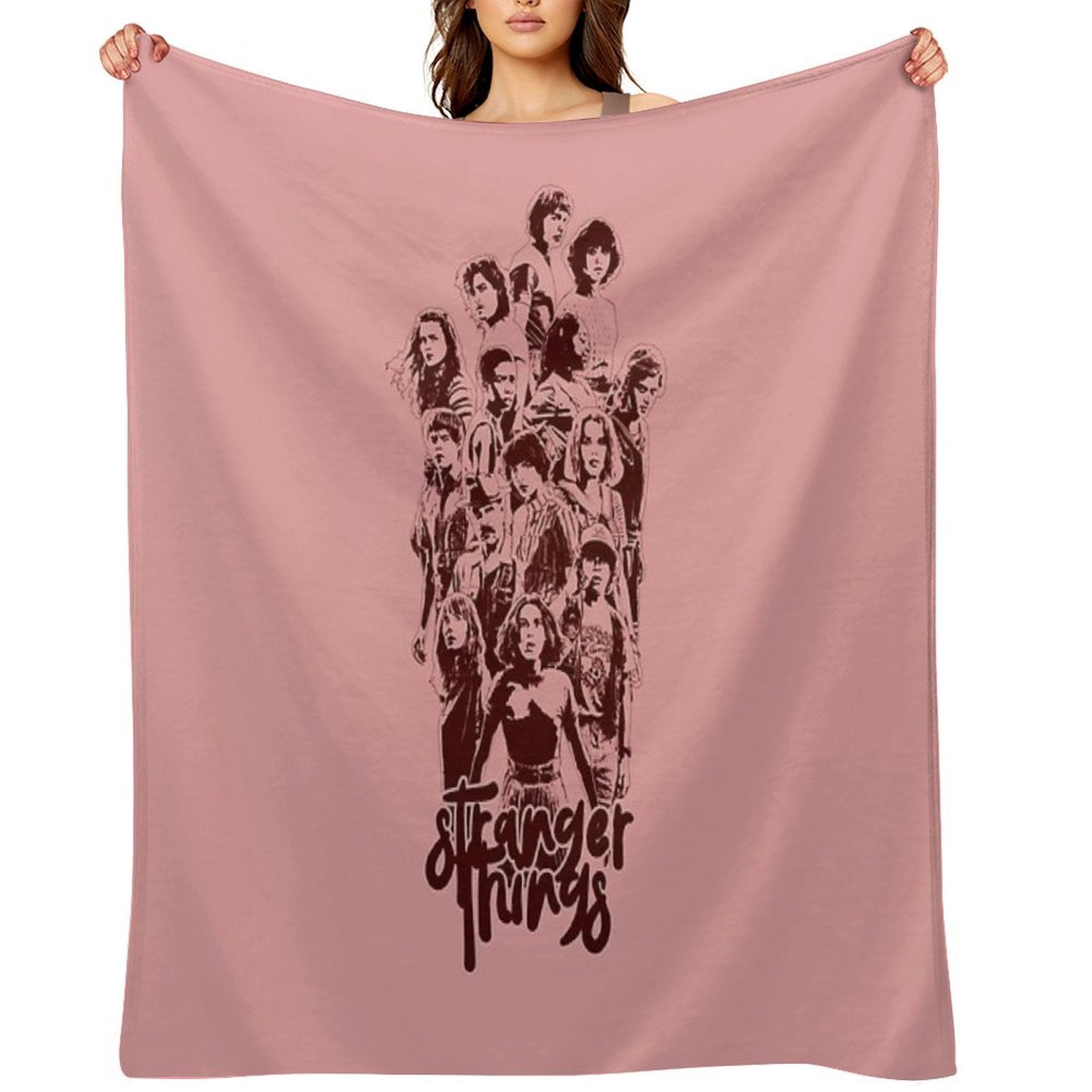 3 Times Stranger Machine-washable Throw Blanket