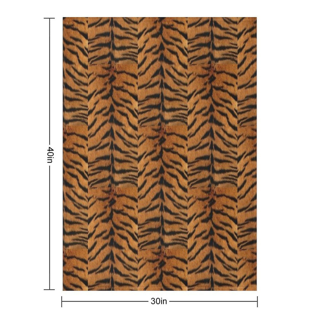 Tiger Fashion Jungle Gift-ready Throw Blanket